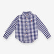 Blue Plaid Shirt