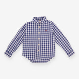 Blue Plaid Shirt