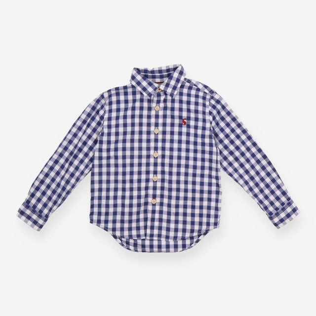 Blue Plaid Shirt