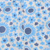 Shorts blue sunflower