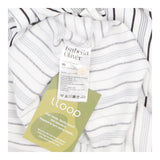 Striped Sleeveless V-Neck Maternity Dress Viscose 