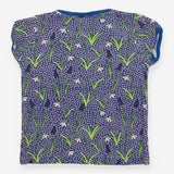 Tee SS blue snowdrops