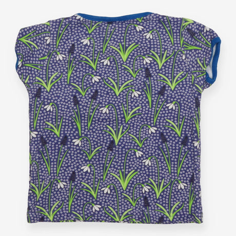 Tee SS blue snowdrops