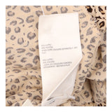 Leopard Animal Print V Neck Wrap Waist Ju