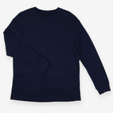 Tee LS navy blue 