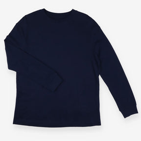 Tee LS navy blue 