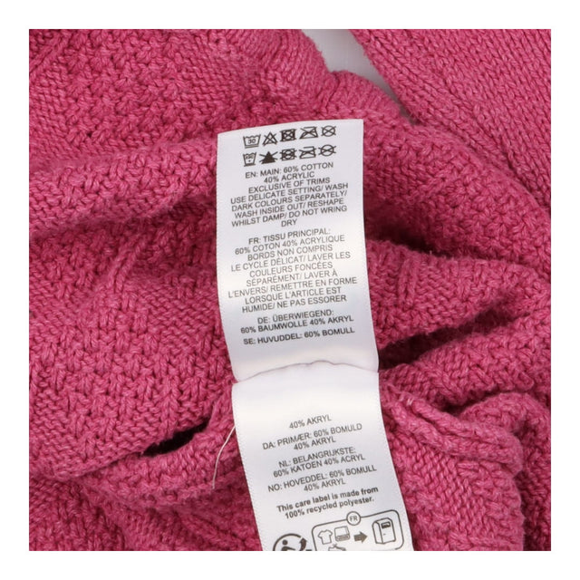 Dress Long Sleeved Knit Pink Rabbit, Butterflies a