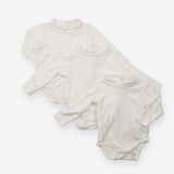 White Rollneck 3pc Bodysuits