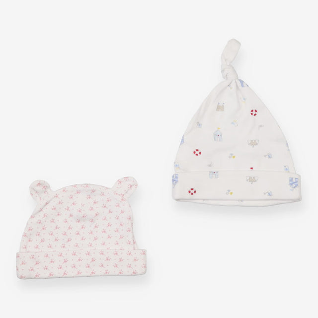 Baby Hats Pink Ears and Seaside 2-Pack