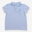 Polo shirt SS pale blue L'esprit