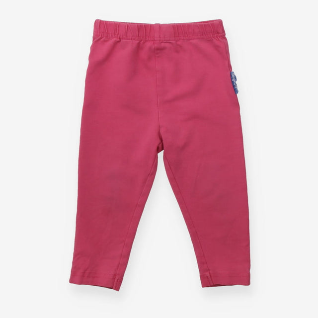 Pink basic leggings