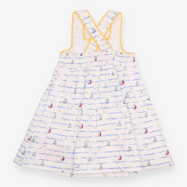 Dress Sleeveless White Regatta Boats