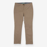 LONG Straight Leg Sand Chinos – Classic Mid‑Rise C