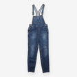 Dungarees Blue Vintage Wash Denim Overalls
