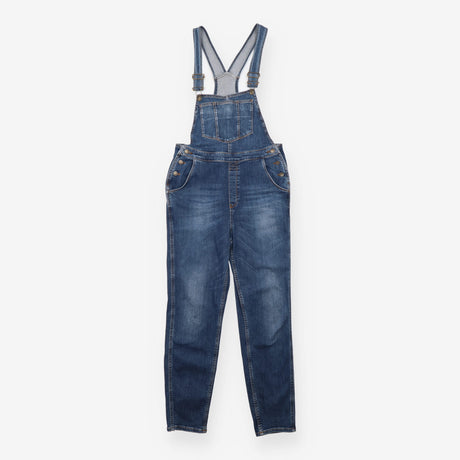Dungarees Blue Vintage Wash Denim Overalls