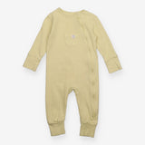 Sleepsuit yellow zip ''lead the way''