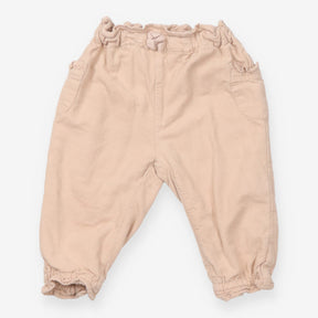 Cream Cord Trousers with Pockets