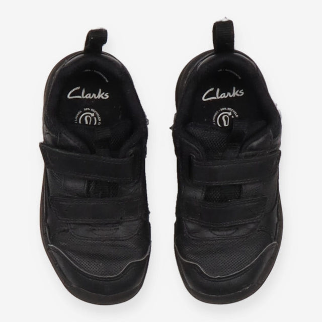 Black velcro school shoes