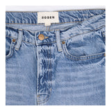 Boden Jeans Wide Leg High Waist Blue Denim