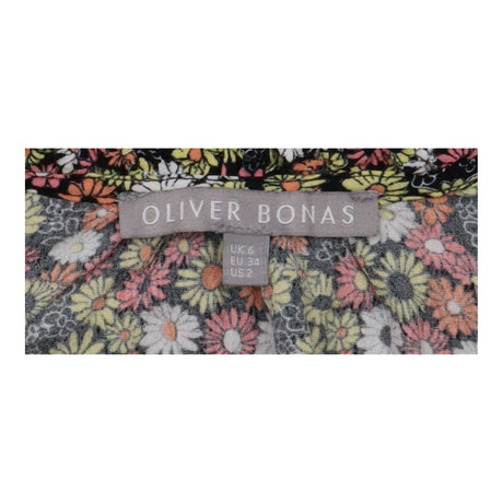 Blouse Multicolour Daisy Floral Long Sleeve