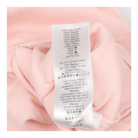Bodysuit Long Sleeve Pink Collared 