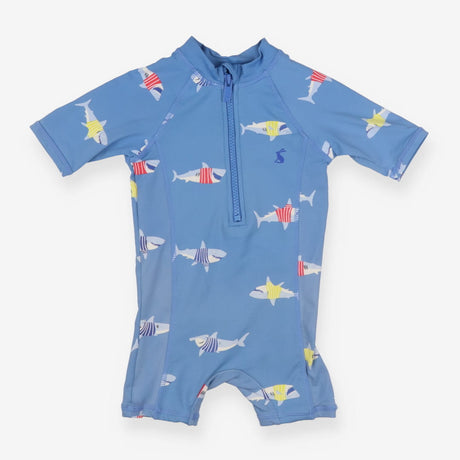 Sunsuit Blue Shark  Print