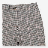 Kate Spade Houndstooth Tailored Trousers – Black &