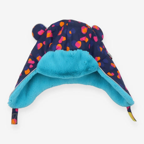 Arctic Cub Hat Leopard Navykin