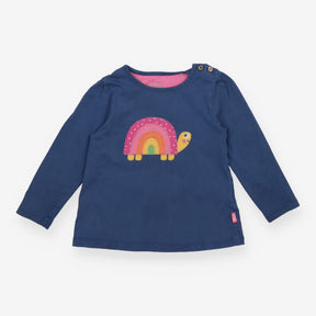 Rainbow shell tortoise t-shirt