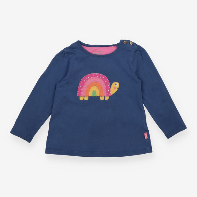 Rainbow shell tortoise t-shirt