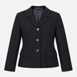 Vintage Dark Navy Tailored Single Breasted Smart B