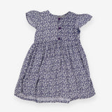 Blue Dress White Flowers