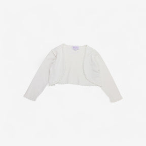 White Knit Cardigan