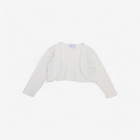 White Knit Cardigan