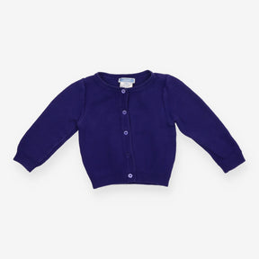 Purple Knit Cardigan