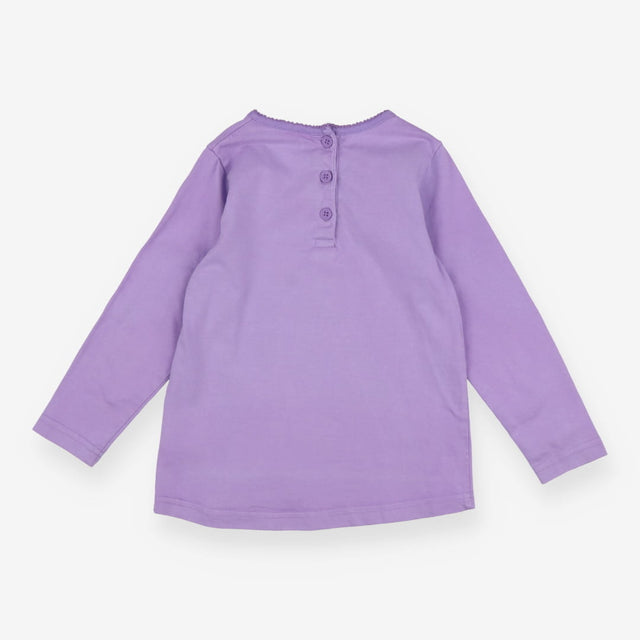 T-shirt long sleeve purple