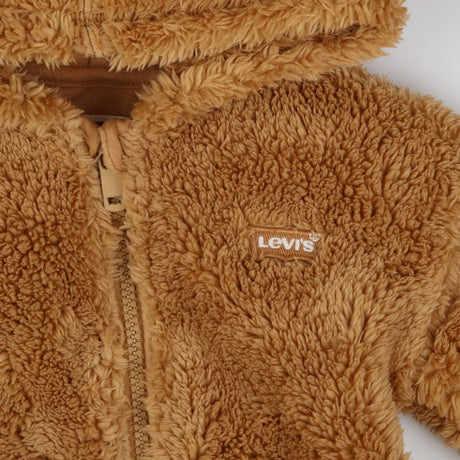 Onesie Fleece Brown Teddy Bear Hood