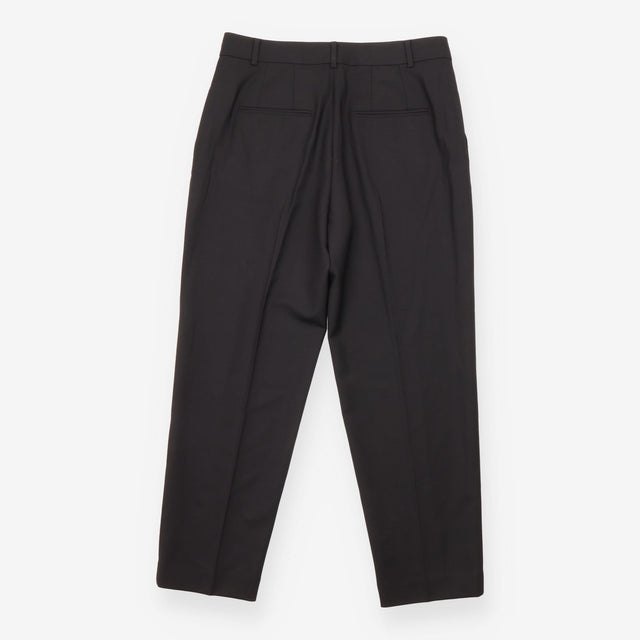 Club Monaco Black Tailored Straight Leg Trousers P