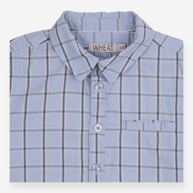 Shirt Long Sleeves Blues Checks