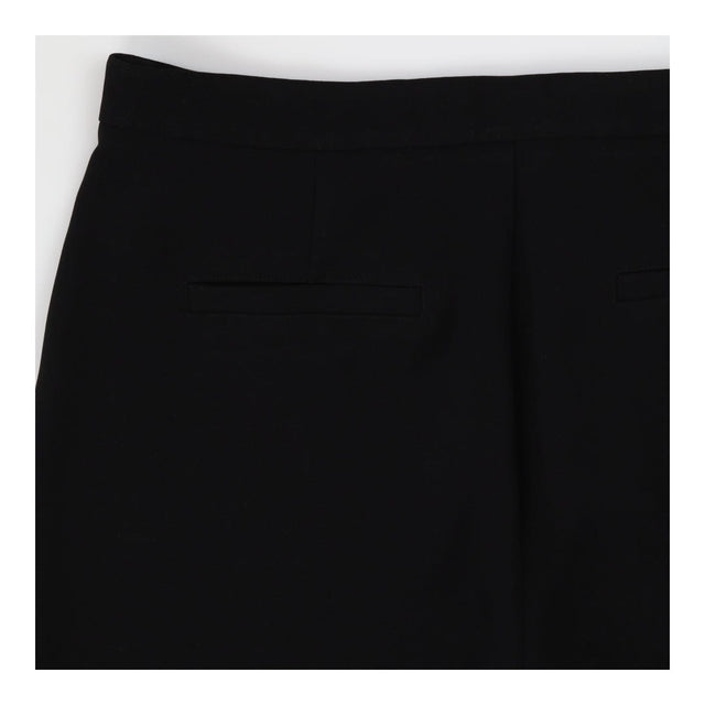 Black Pleated Front Trouser