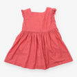 Pinafore cord plum spotted