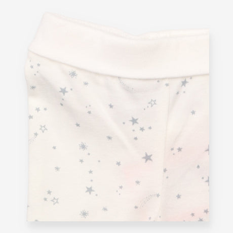 Baby Leggings Star Print Cream