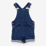 Blue Denim Shortie Dungarees