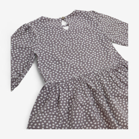 Dress Jersey Brown with spots and Pockets