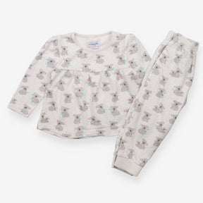 Pyjamas jersey cream Koala
