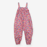 Romper pink with strawberries, butterflies and bee